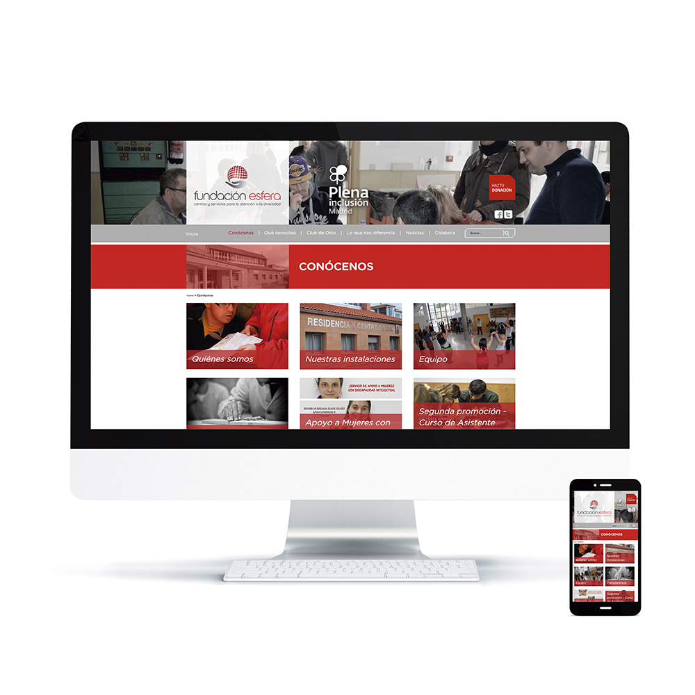 Programacin y Desarrollo de Web Corporativa Fundacin Esfera