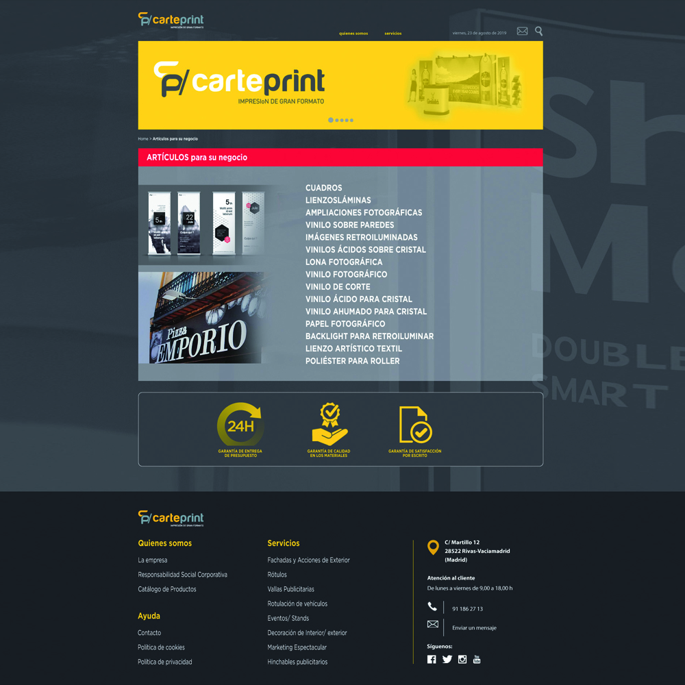 Identidad Corporativa Carteprint