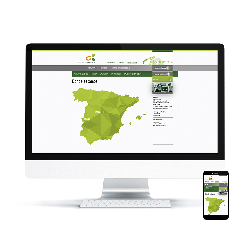 Desarrollo en HTML de Web Corporativa