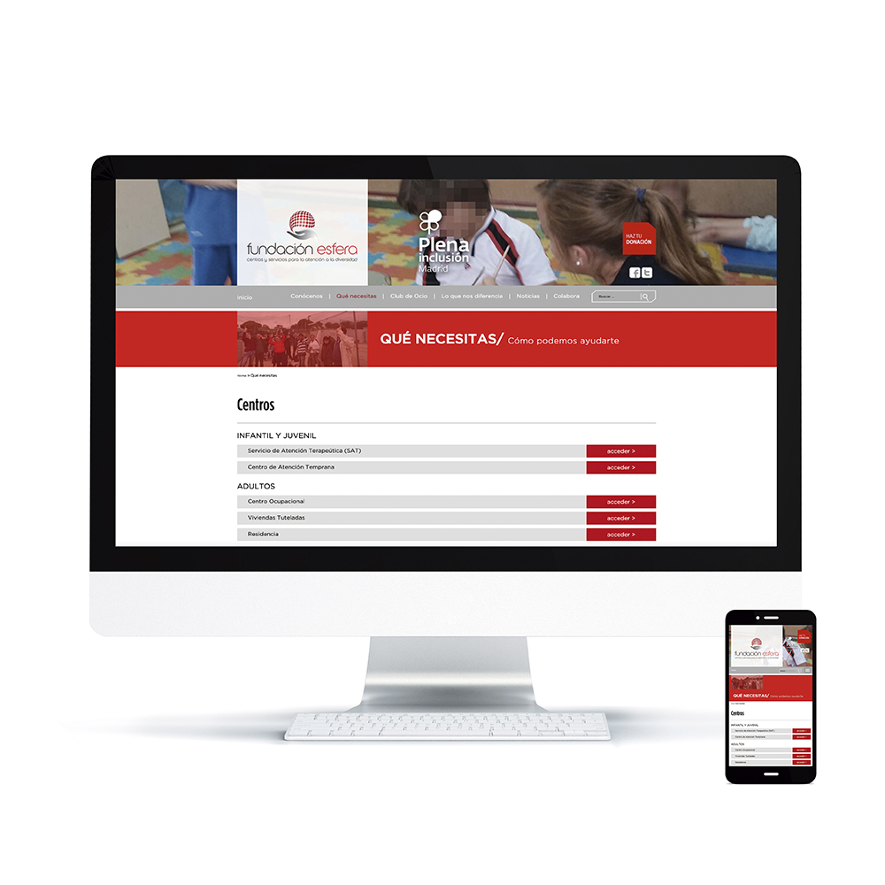 Programacin y Desarrollo de Web Corporativa Fundacin Esfera