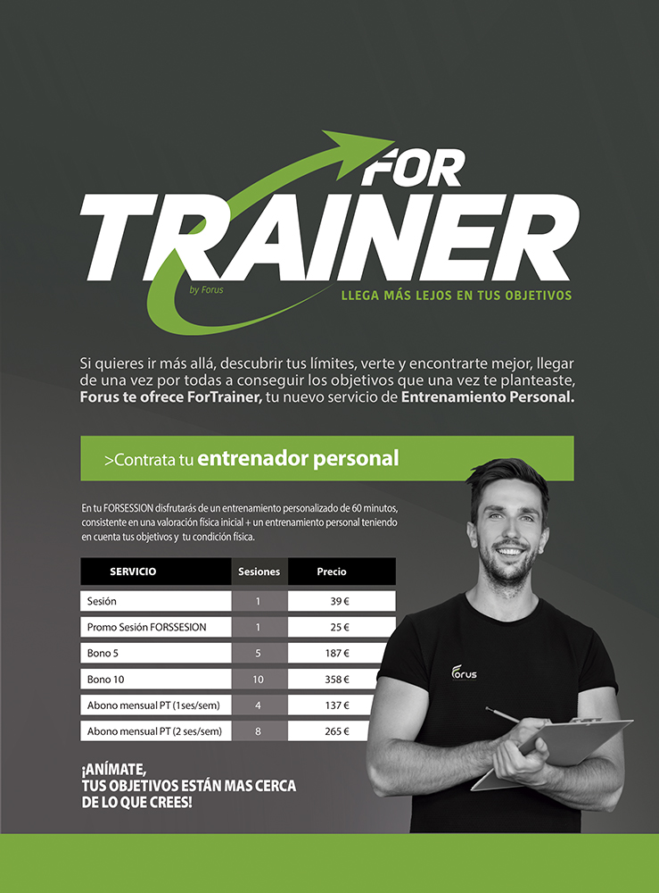 Creacin Concepto grfico y desarrollo de ForTrainer