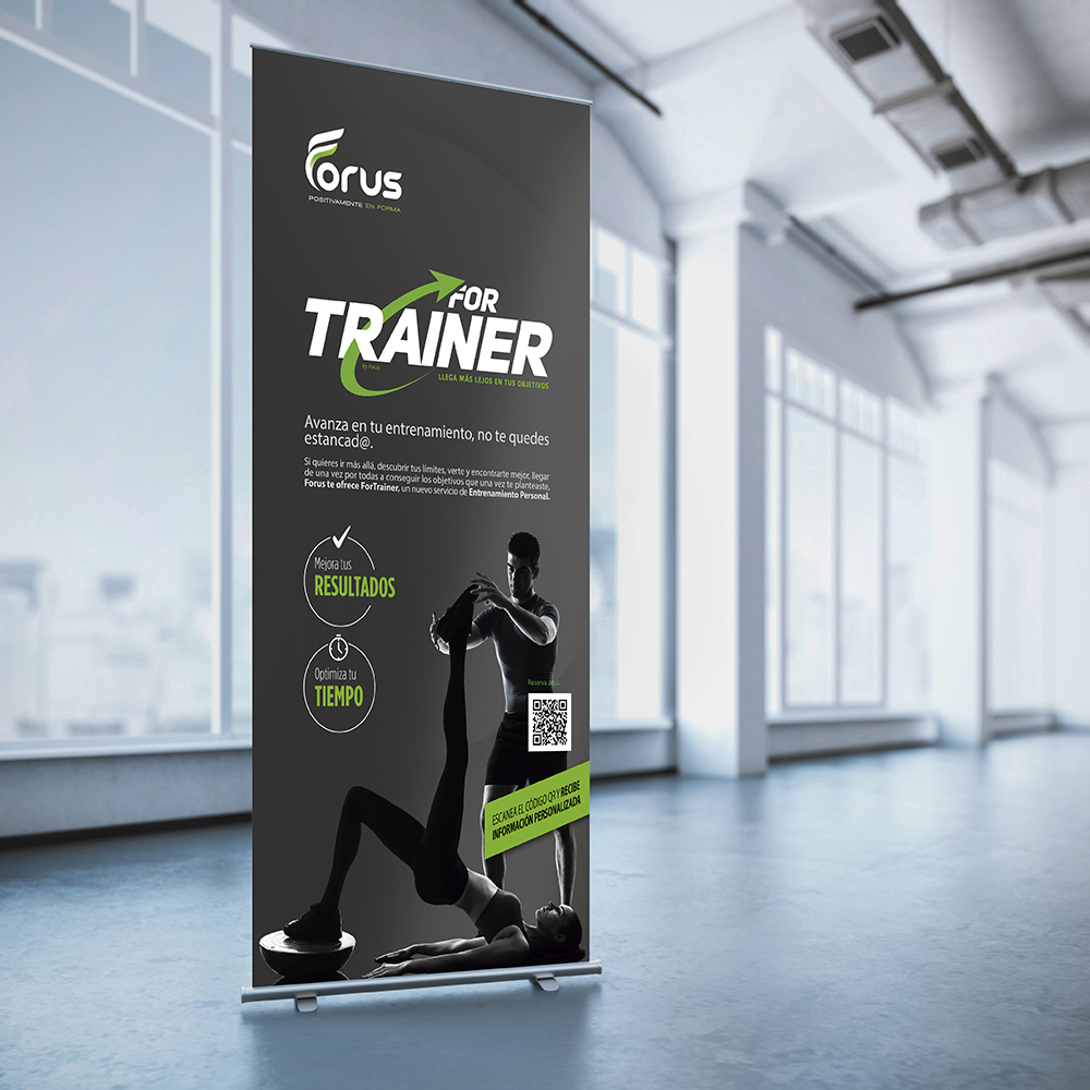 Creacin Concepto grfico y desarrollo de ForTrainer